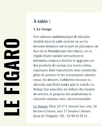 Photo n°29 de Tempo à Morlaix (Restaurant)