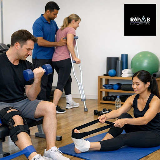 Recovering from an injury doesn’t mean you must pause your fitness journey. At RehAAB Physiothera… post image
