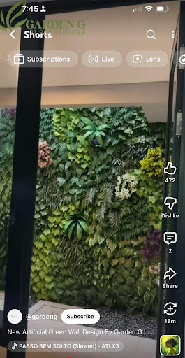 Artificial Green Wall Installation in Delhi NCR | Low Maintenance Vertical Garden Design | Garden G post image