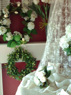 Fern and Feather Flowers