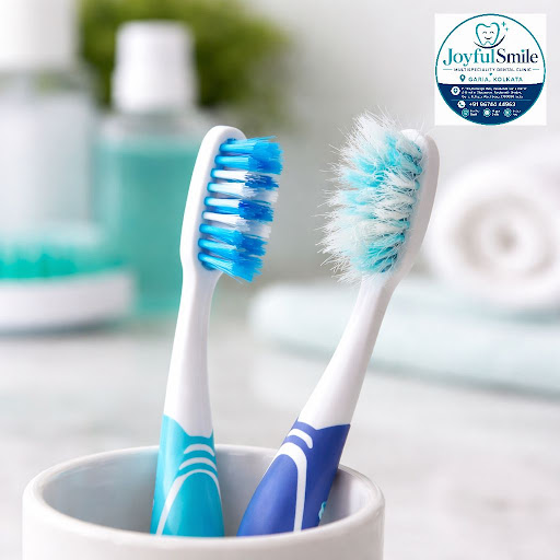 Not sure how often to change your toothbrush? At Joyfulsmile multispeciality dental clinic in Kan… post image
