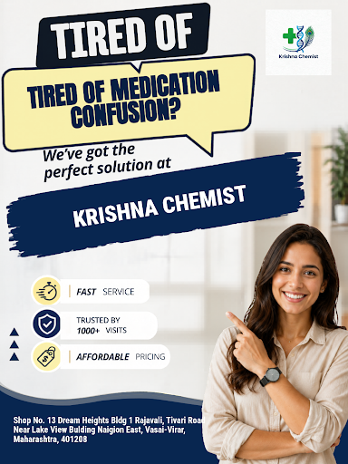 Krishna Chemist provides trusted pharmaceutical products and healthcare services to support your… post image