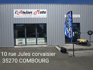 Photo n°1 de L'Atelier Moto à Combourg (Magasin de pièces et d'accessoires pour motos)