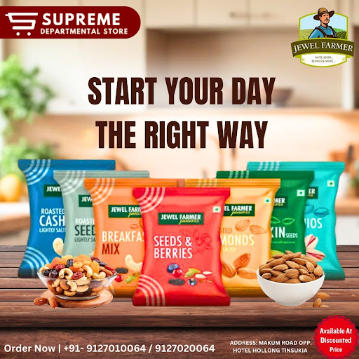 Dive into the deliciousness of Jewel Farmer's flavorful dry fruits, now available at Supreme Depa… post image