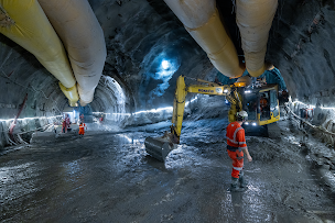 Photo n°19 de TELT Lyon Turin - Chantier La Praz à Saint-André (Compagnie de transport ferroviaire)