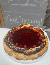Tarta de Queso Con Mermelada Casera