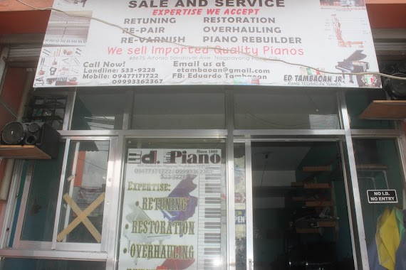 Ed Tambaoan Piano Repair Shop, Author: Ed Tambaoan Piano Repair Shop