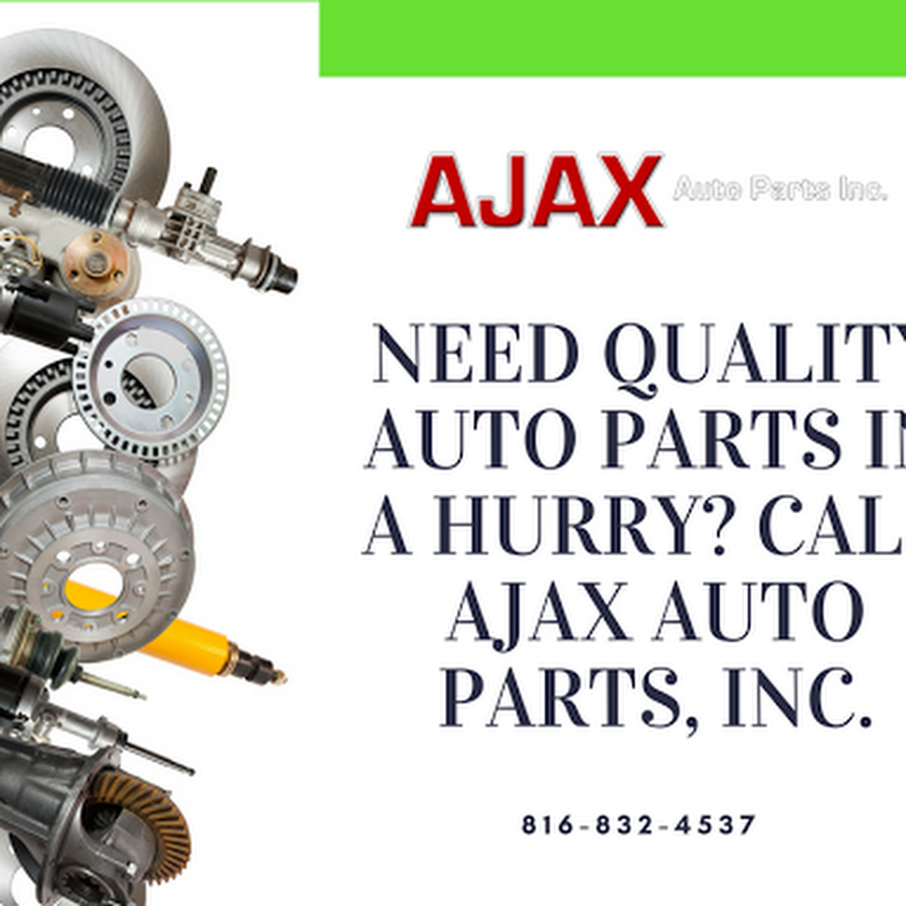 Ajax Auto Parts Inc Used Auto Parts Store in Independence
