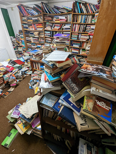 Raining Books - Visual