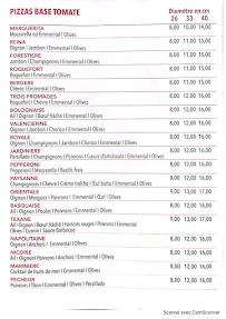 Menu Pizza Marco by Seb Page 2