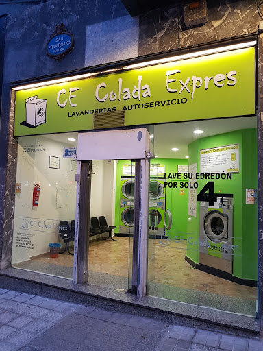 Ce Colada Expres Lavanderias Autoservicio