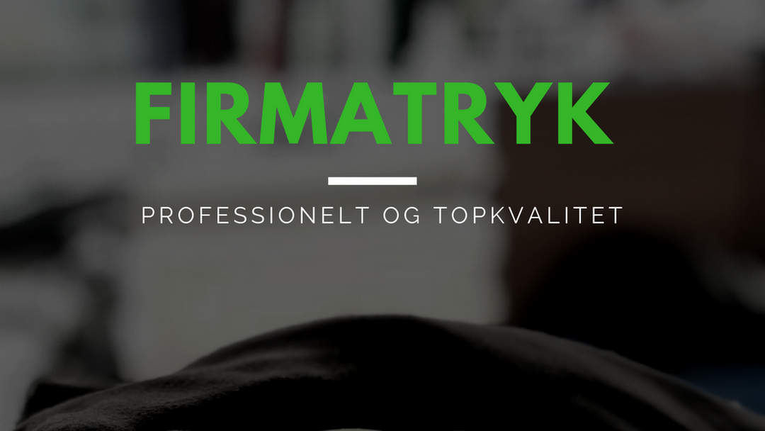 Historiker få øje på Derfor Nordictryk Tryk på tøj - Tryk på tøj i Glostrup