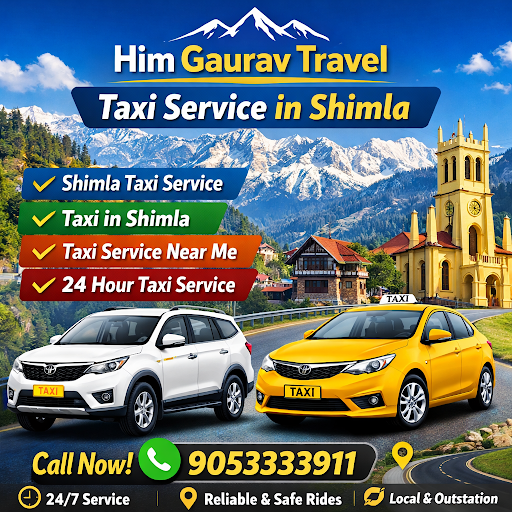 🚖 Reliable Taxi Service in Shimla – Him Gaurav Travel | 24 Hour Taxi Service post image
