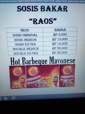 SOSIS BAKAR RAOS, Author: Ap Nasr