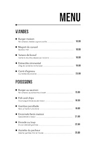 Menu La Villa du Port Page 3