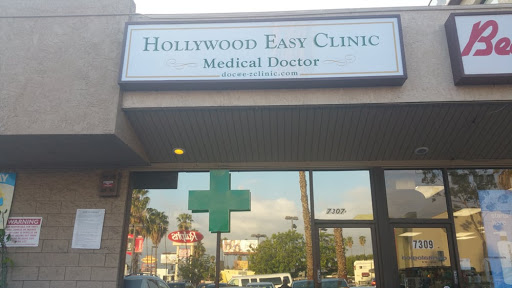 Medical Marijuana Card Doctors Hollywood Easy Clinic Logo