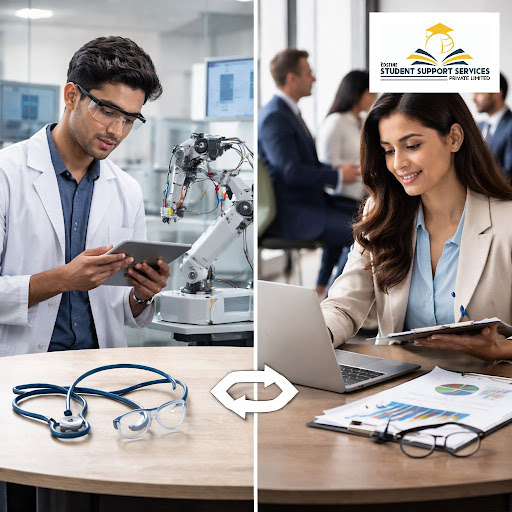 Confused between medical engineering, MBBS, B.Tech or an MBA? You’re not alone. At Edstine Studen…