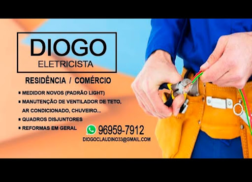 Diogo eletricista( eletrotécnico com CRT)