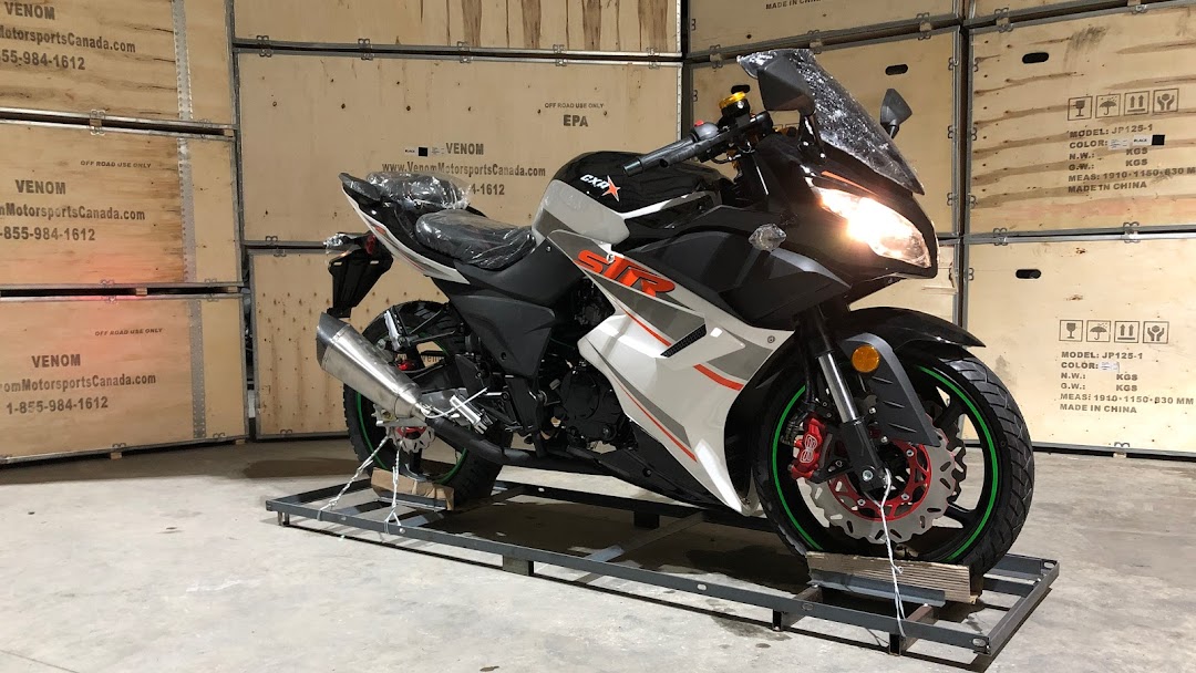 Venom sportster online chopper 250cc