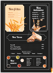 Menu SNACK CASA-BLANCA CARPENTRAS Page 1