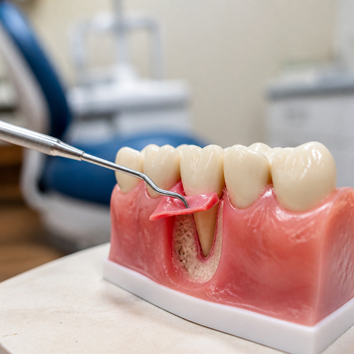 Gum disease can silently damage your teeth and bone if not treated on time. At SHRUTI DENTAL CLIN… post image