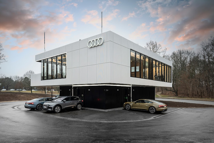 Audi charging hub Nürnberg photo