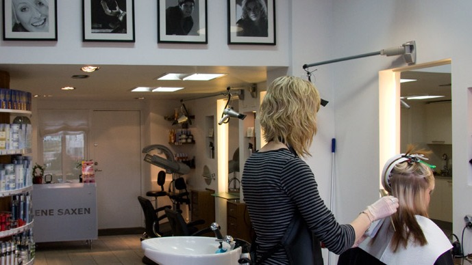 Gyllene Saxen - Frisersalong i Kristianstad