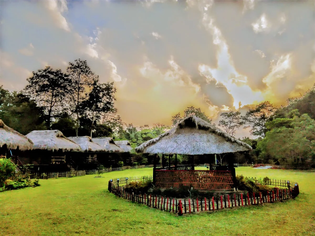 Ayang Okum River Bank Bamboo Cottage