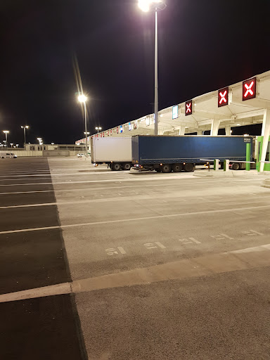 Calais truck entry new terminal