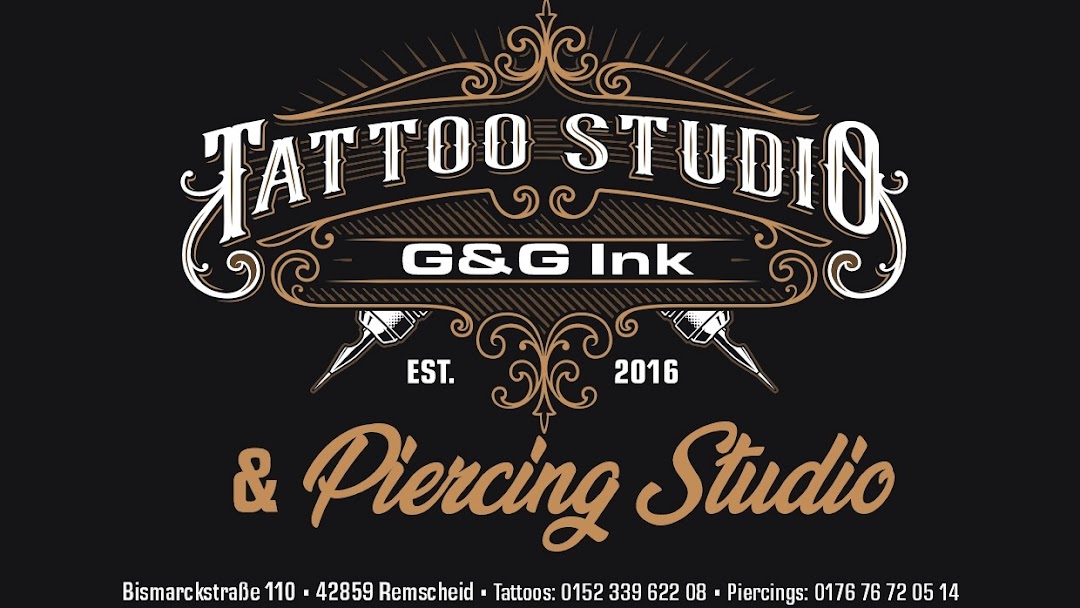 G&G INK TATTOOS - Tattoo And Piercing Shop in Remscheid