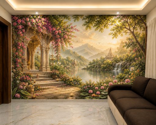 Customised wallpaper adds beauty and bliss post image