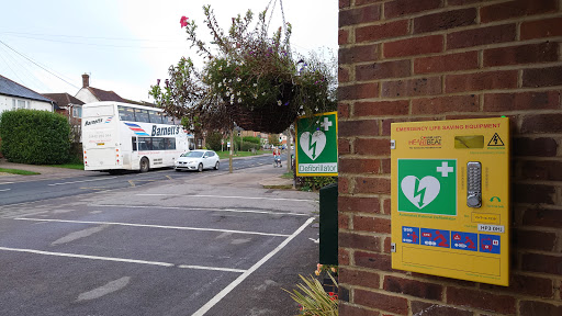 Public use Defibrillator (Bovingdon Memorial Hall) Gallery - United Kingdom