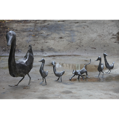 Photos of katz studio Moshe Katz steel sculpture