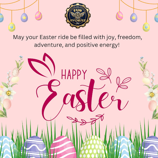 Happy Easter Day For Fun Ryderz in Chennai extends warm Easter greetings to all customers and rid…