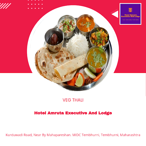 Indulge in the flavors of India with Hotel Amruta's Veg Thali, a best-selling favorite among loca…