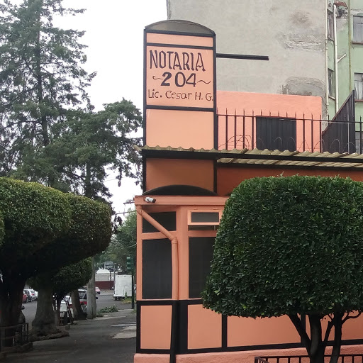 NOTARIA PUBLICA 204.