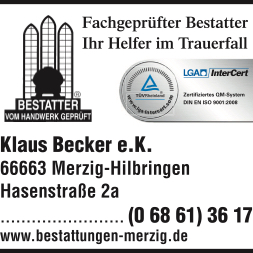 Becker Klaus Bestattungen - Thumbnail