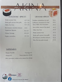 Menu AKINA Page 5