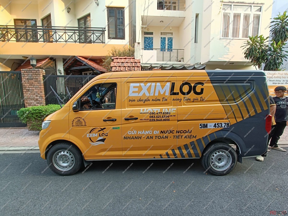 [DỰ ÁN MỚI] EXIMLOG PHỦ SÓNG THƯƠNG HIỆU CÙNG THIẾT KẾ DECAL ĐẲNG CẤP TỪ DEXETA