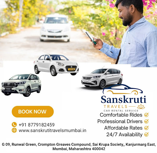 🚖 Sanskruti Travels – Trusted Car & Bus Rental Service in Kanjurmarg East, Mumbai 🚖 post image