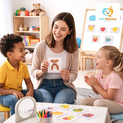 At Kid's Blessing center in Azadpur, New Delhi, we focus on creating warm, speech-friendly spaces… post image