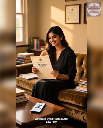 Get the most loved Succession Certificate in Hyderabad with Advocate Syed Hashim Adil Law Firm! A…