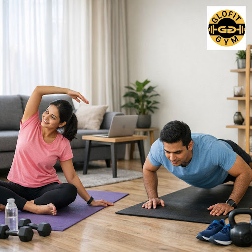 Struggling to find time for the gym near me after a long workday in Gurugram? Glofit Gym in Secto… post image