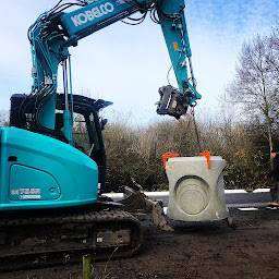 Photo n°1 de DOMUS TP - TERRASSEMENT COUËRON ASSAINISSEMENT à Couëron (Entreprise de terrassement)