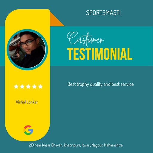 Vishal gives a 5-star review for his exceptional experience at SPORTSMASTI BEST SPORTS SHOP IN NA… post image