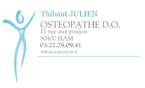 Thibaut JULIEN, Ostéopathe D.O à Noyon