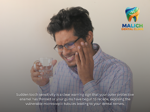Do you feel a sudden, sharp ache when drinking cold water or enjoying your hot morning cup of tea… post image