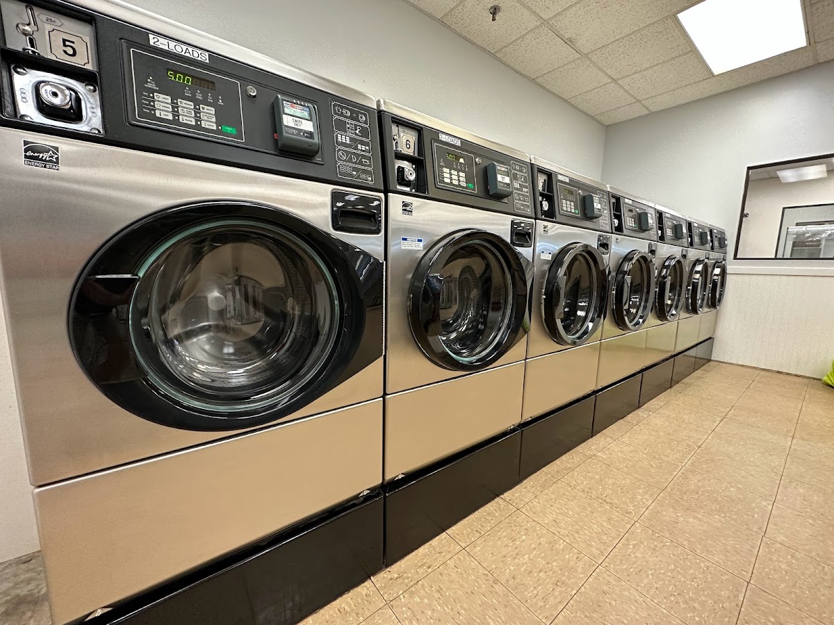 Thirty Pines Laundromat facility with washing machines in Concord