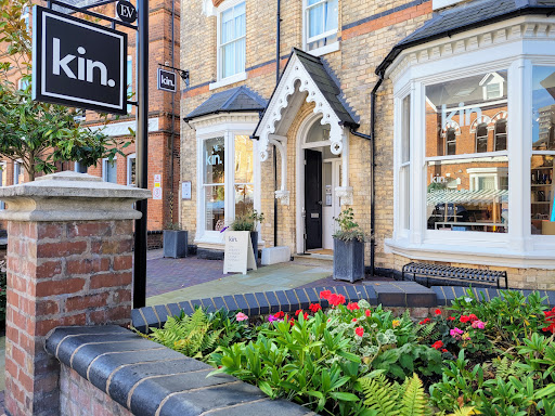 kin. Furniture & Design Store Logo
