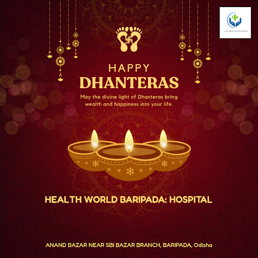 Wishing you a Happy Dhanteras from Health World Baripada! As you prepare for a prosperous year ah…